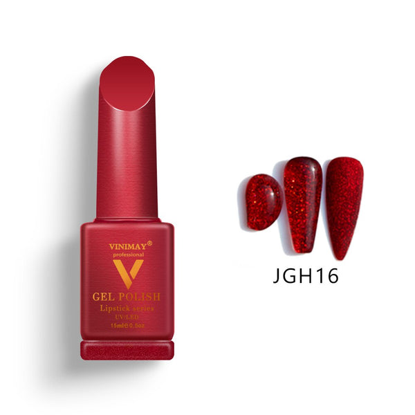 vinimay professional berry red gel polish