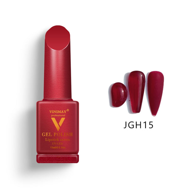 vinimay professional berry red gel polish