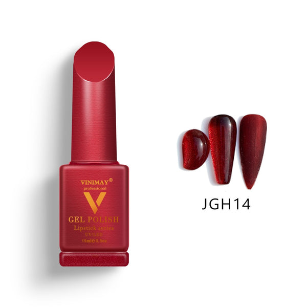 vinimay professional berry red gel polish