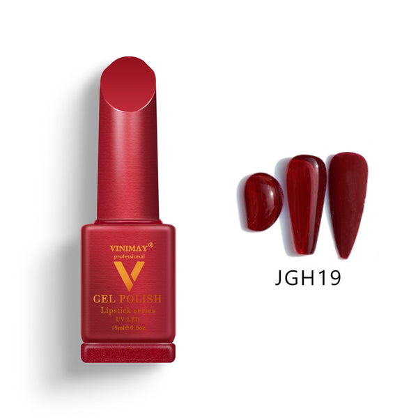 vinimay professional berry red gel polish
