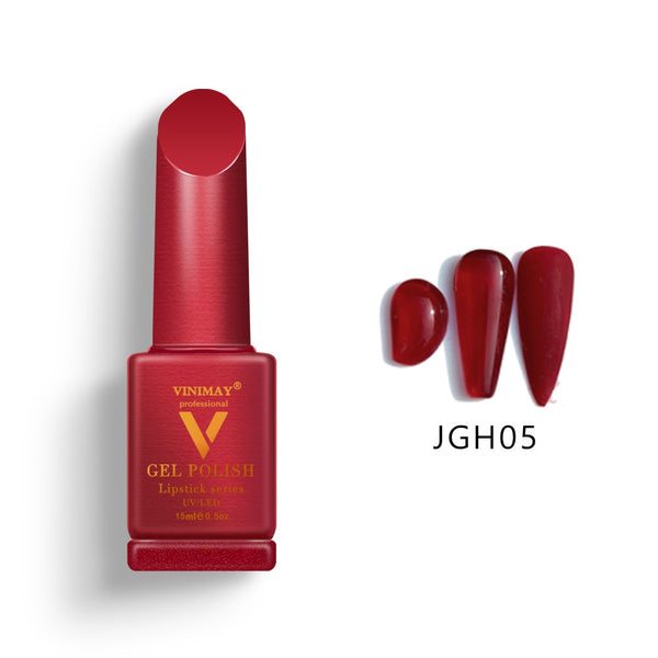 vinimay professional berry red gel polish