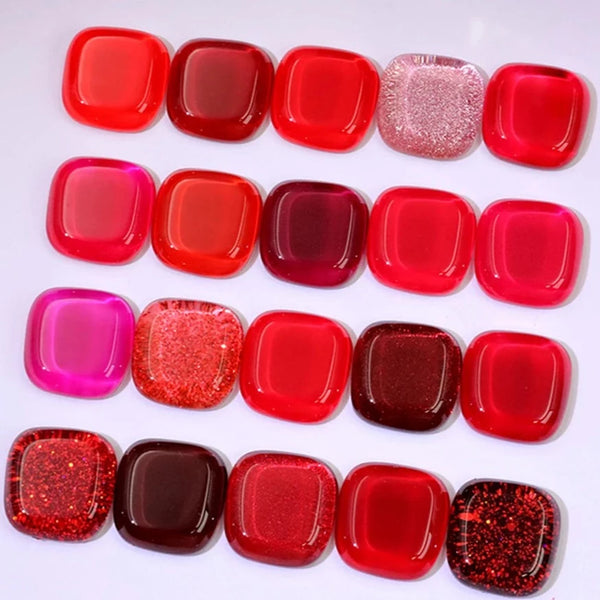 vinimay professional berry red gel polish collection