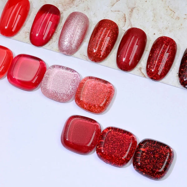vinimay professional berry red gel polish collection