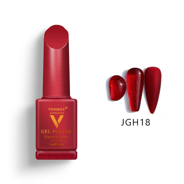 vinimay professional berry red gel polish