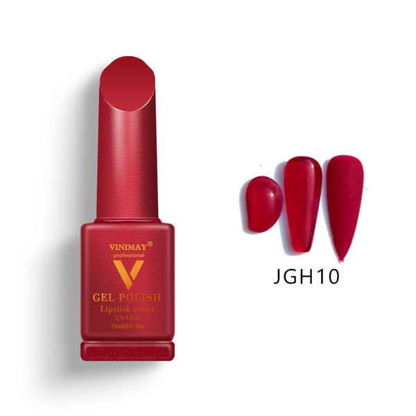 vinimay professional berry red gel polish