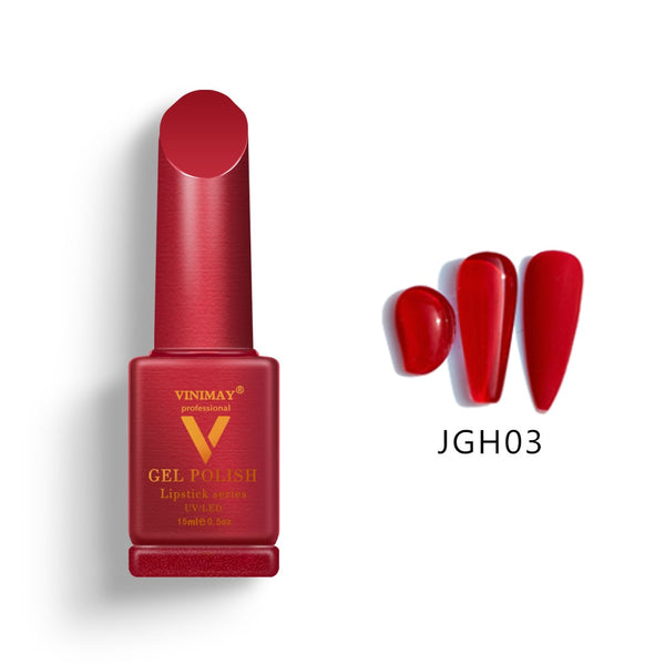 vinimay professional berry red gel polish