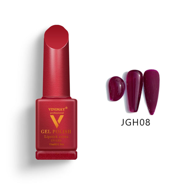 vinimay professional berry red gel polish