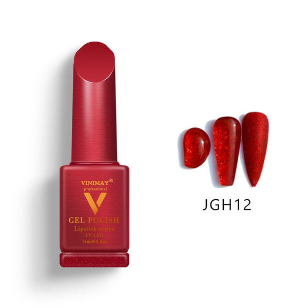 vinimay professional berry red gel polish
