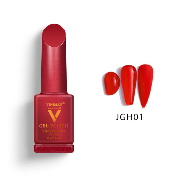 vinimay professional berry red gel polish