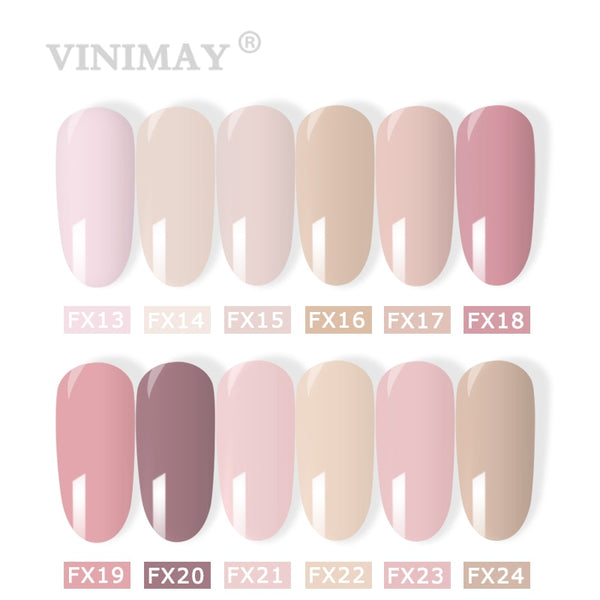 VINIMAY® Gel Nail Polish - French Series FULL SET x 36