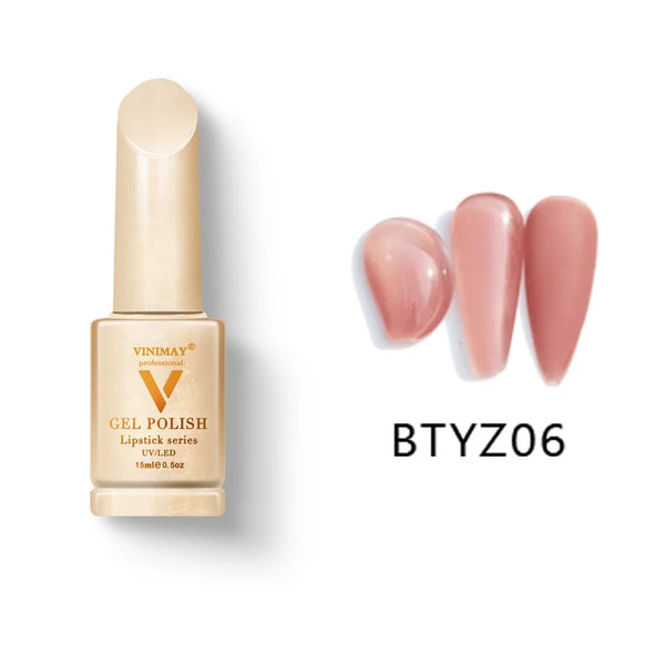 vinimay professional crystal sugar translucent gel polish collection