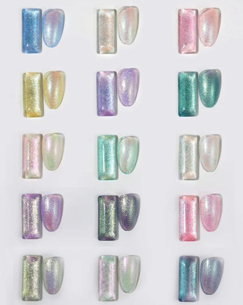 VINIMAY® Gel Nail Polish - Rainbow Gel FULL SET x 15