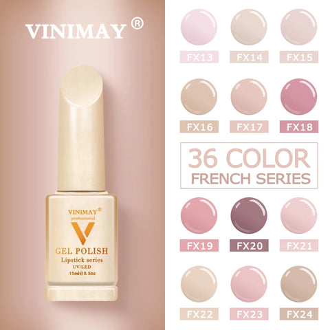 vinimay professional gel polish french collection
