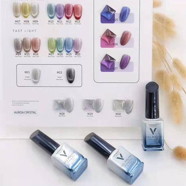 vinimay magnetic cat eye gel nail polish