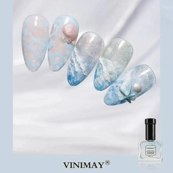 vinimay professional gel polish ocean wave collection summer nails