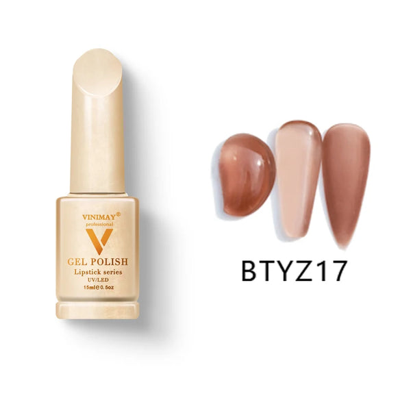 vinimay professional crystal sugar translucent gel polish collection