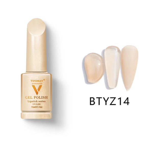 vinimay professional crystal sugar translucent gel polish collection