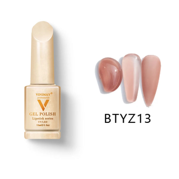 vinimay professional crystal sugar translucent gel polish collection