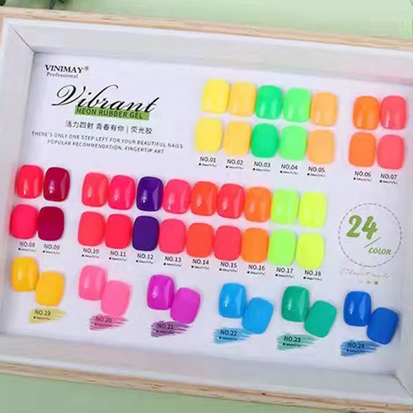 vinimay professional fluorescent neon gel polish