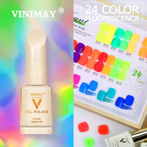 vinimay professional fluorescent neon gel polish