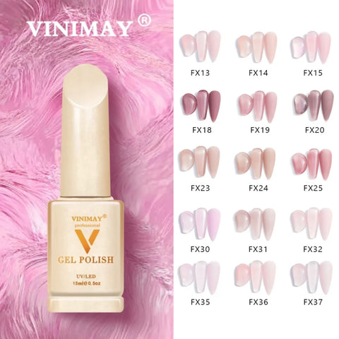 VINIMAY® Gel Polish - Clear Crystal Collection