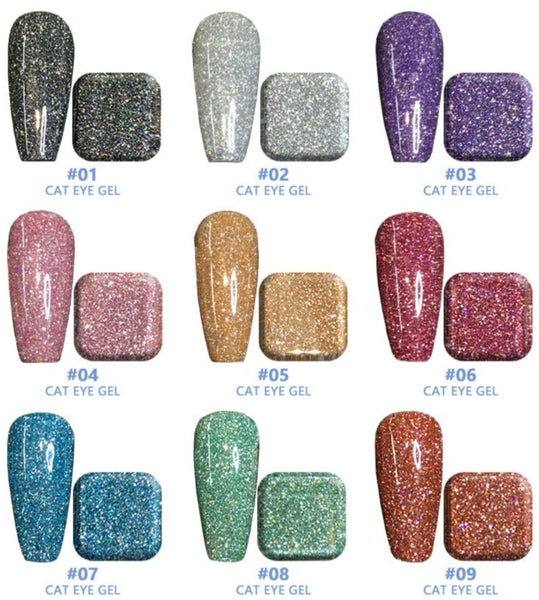 VINIMAY® Gel Nail Polish - Reflective Glitter Explosion Collection