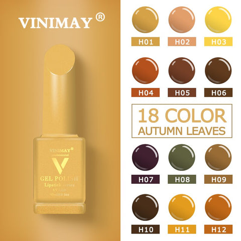 VINIMAY® Gel Nail Polish - Autumn Leaves Collection