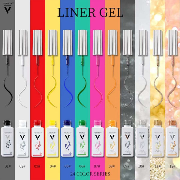 VINIMAY® Liner Gel Polish - FULL SET x 12
