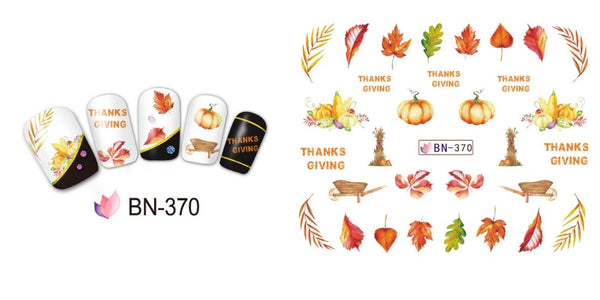 Thanksgiving Nail Stickers