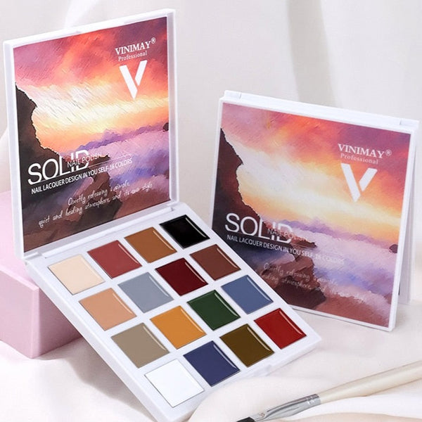 vinimay 16 color solid gel palette 08